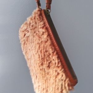 Italian leather Wristlet